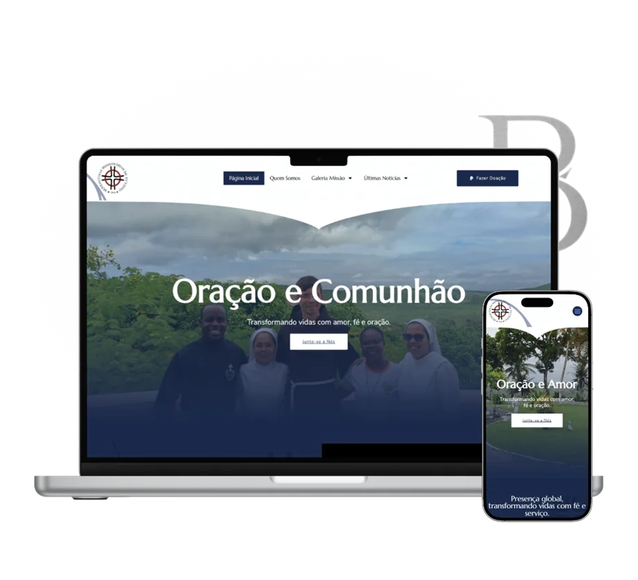Apresentação visual do serviço de Websites